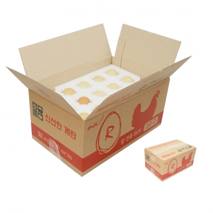 택배계란박스 30구 25개묶음 난좌 에그팩 택배용계란상자 달걀계란택배박스 택배알판